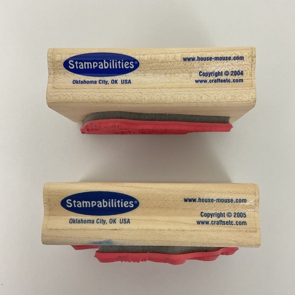 House Mouse rubber stamps Beary Good Friends & Sweet Kiss with Monica & friend - Picture 5 of 7